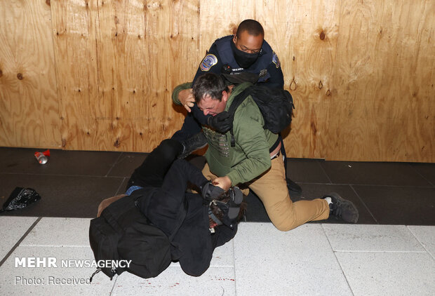 Protestors hold demonstration in Washington