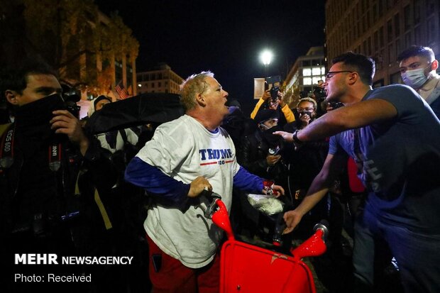 Protestors hold demonstration in Washington