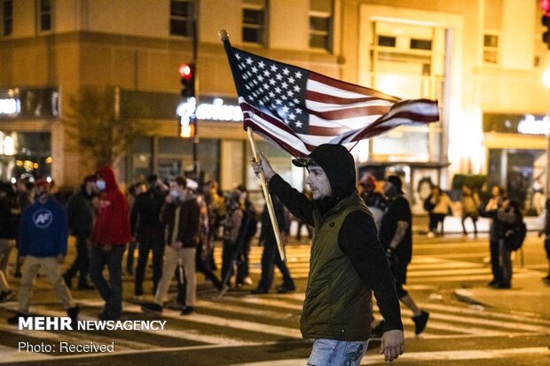 Protestors hold demonstration in Washington