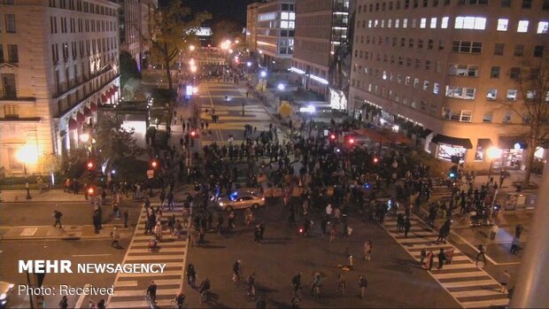 Protestors hold demonstration in Washington