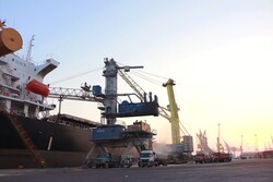 پهلوگیری کشتی‌های حامل کالای اساسی در بندر شهیدرجایی