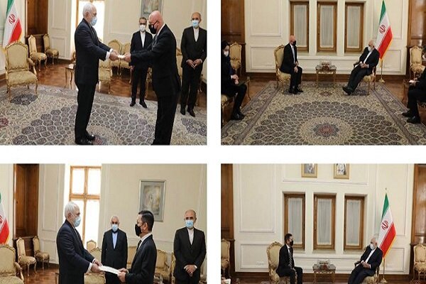 Slovakian, Thai, Japanese envoys submits credentials to Zarif