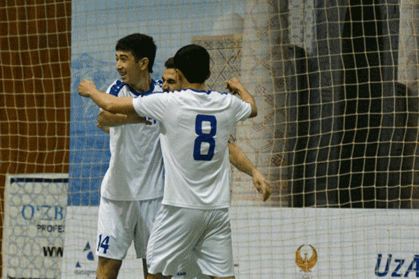 پیروزی تیم ملی فوتسال ازبکستان مقابل قرقیزستان