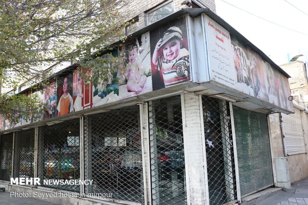 تعطیلی پاساژها و بازارچه ها در اولین روز محدودیت کرونایی در مشهد