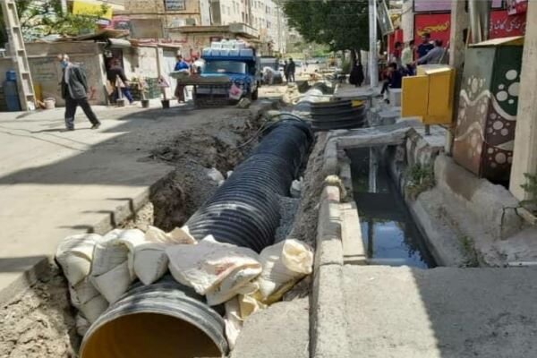  مشکل ۳۰ ساله آبگرفتگی مناطقی از شهر قدس حل شد