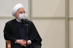 سخنرانی رئیس‌جمهور در مرقد امام خمینی(ره) آغاز شد