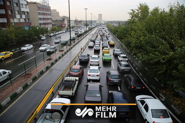 کاهش ۵۹ درصدی تردد درون شهری تهران