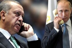 ترکی اور روس کےصدور کے درمیان ٹیلی فونک رابطہ