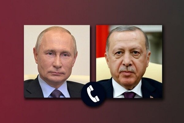 اردوغان و پوتین رایزنی کردند