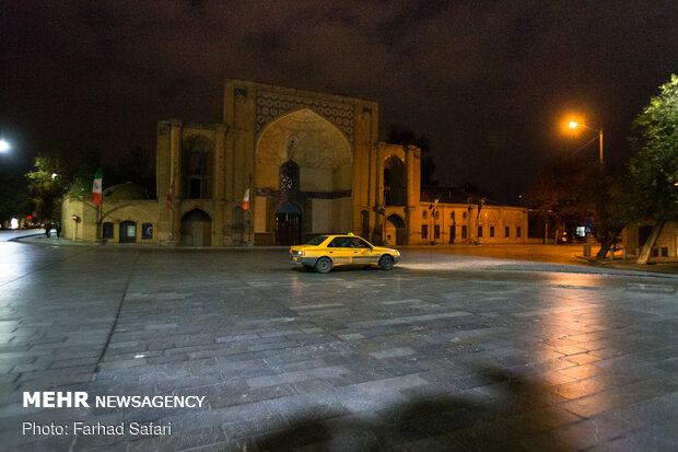 محدودیت تردد شبانه در سطح شهر قزوین