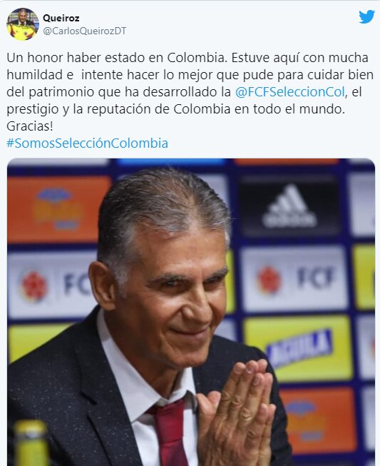 کارلوس کی‌روش «جعلی» هواداران کلمبیا را فریب داد!