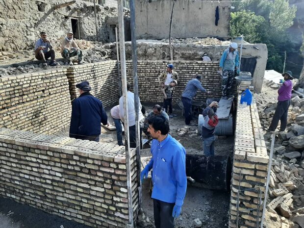 ساخت خانه برای محرومان توسط گروه جهادی شهید عبداللهی