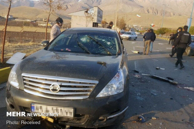 محل ترور محسن فخری‌زاده رئیس سازمان پژوهش نوآوری وزارت دفاع