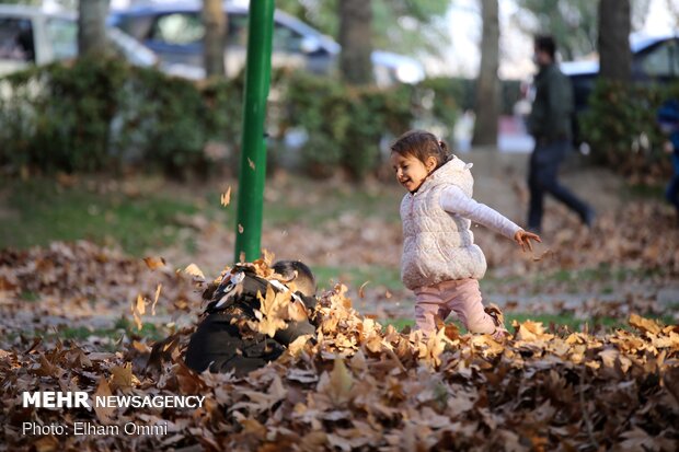 Astonishing scenery of autumn in Sanandaj
