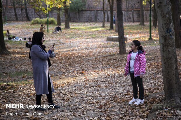 Astonishing scenery of autumn in Sanandaj
