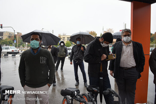 تجمع اعتراضی دانشجویان شیراز در پی ترور محسن فخری زاده دانشمند هسته‌ای کشور