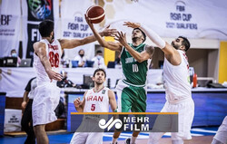 شکست تیم بسکتبال عربستان مقابل ایران