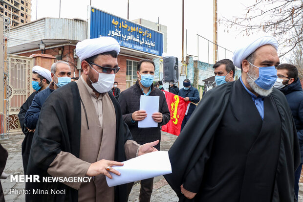 People hold rally in Tabriz for Martyr Fakhrizadeh