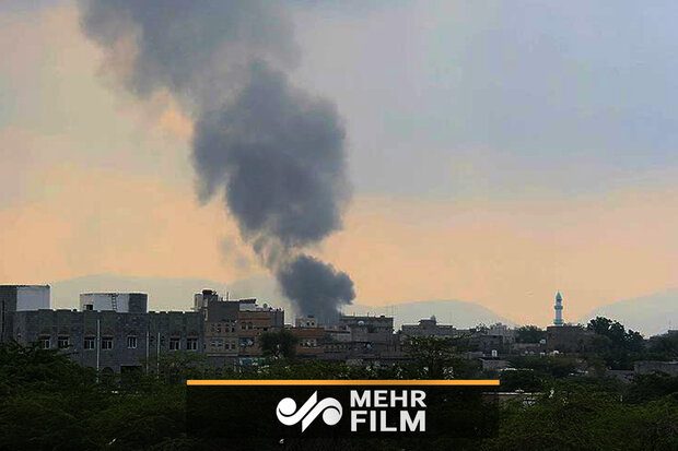 حمله هوایی ائتلاف متجاوز سعودی به صعده یمن