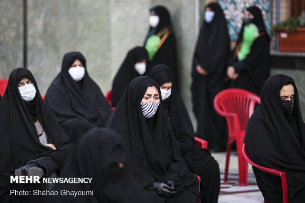 آیین خاکسپاری دانشمند شهید محسن فخری زاده