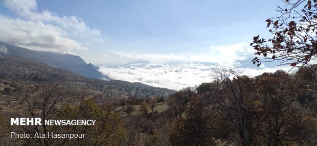 روایتی از روستای بدون «حصار» ایران/ اینجا میان ابرها غوطه‌ور است