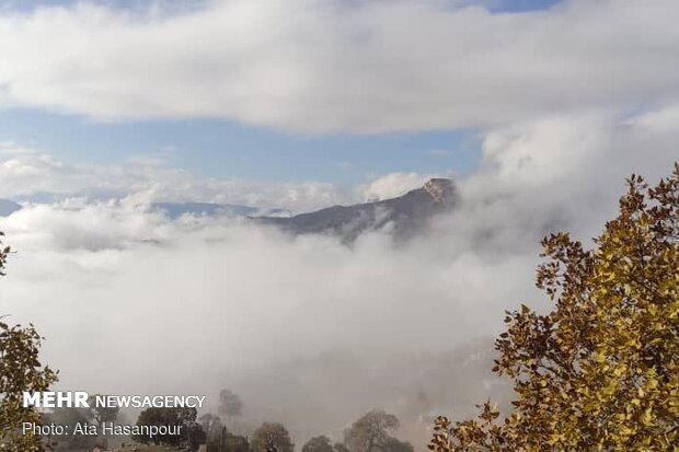 روایتی از روستای بدون «حصار» ایران/ اینجا میان ابرها غوطهور است