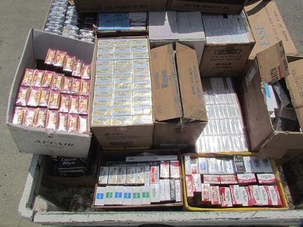 کشف ۱۳۸ هزار نخ سیگار خارجی و هزار بسته تنباکوی قاچاق