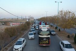 کاروان خودرویی در محکومیت ترور دانشمند هسته‌ای در یزد شکل گرفت