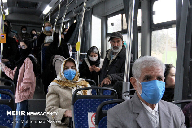 مسافران اتوبوس در تهران کاهش نیافته است - خبرگزاری مهر | اخبار ایران و جهان | Mehr News Agency