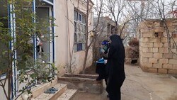 پایش سلامت ۲۱۴ خانوار روستایی در عنبران نمین