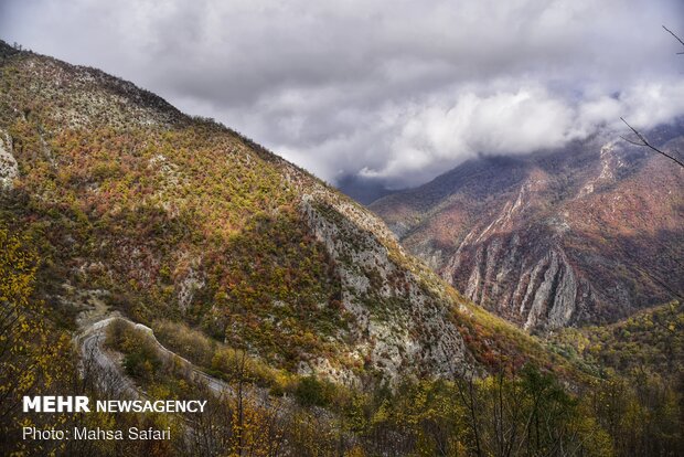 Autumn of a thousand colors in northern Golestan prov.