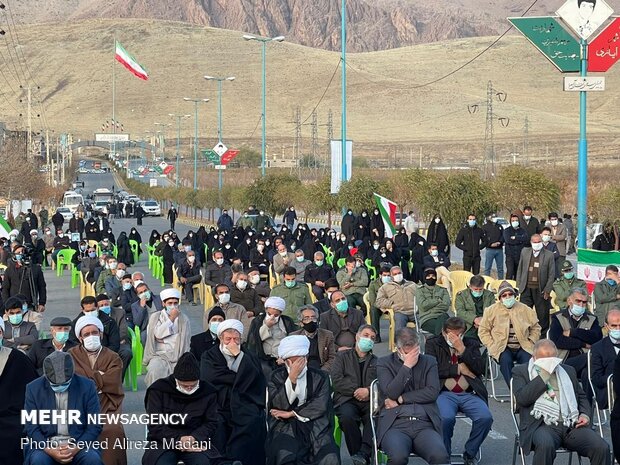 Commemoration ceremony of martyr ‘Fakhrizadeh’ held in Absard