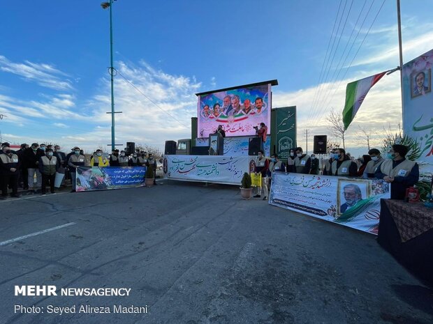 Commemoration ceremony of martyr ‘Fakhrizadeh’ held in Absard