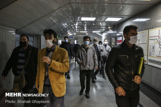 وضعیت مترو تهران در ایام کرونا