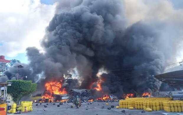 VIDEO: Massive explosion hits gas plant in El Salvador