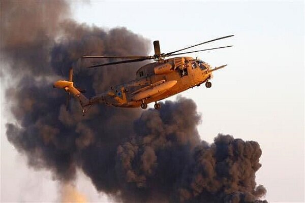 Israeli military chopper crashes in north occupied lands