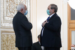 İran ve Suriye dışişleri bakanlarının görüşmesinden fotoğraflar