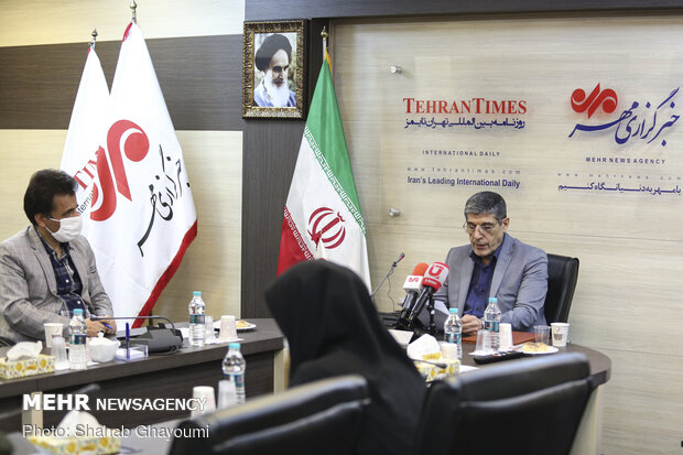 نشست خبری همایش آینده صلح و حقوق بشر در غرب آسیا در خبرگزاری مهر