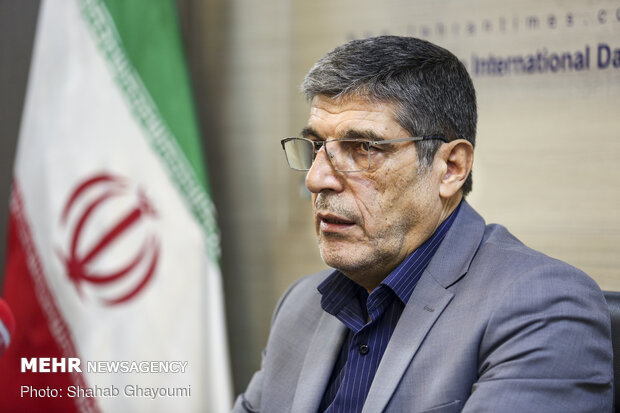 مسعود روانخواه  مدیر عامل بنیاد گفتگو و دوستی ملل در نشست خبری همایش آینده صلح و حقوق بشر در غرب آسیا در خبرگزاری مهر