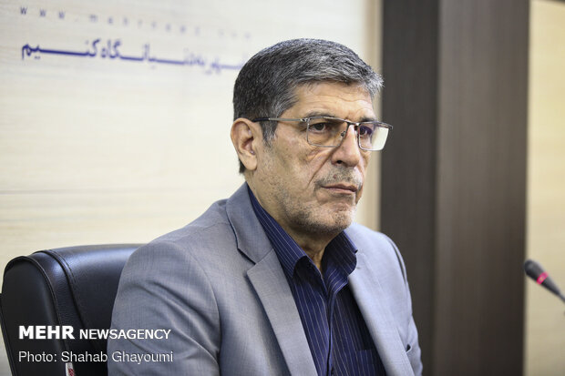 مسعود روانخواه  مدیر عامل بنیاد گفتگو و دوستی ملل در نشست خبری همایش آینده صلح و حقوق بشر در غرب آسیا در خبرگزاری مهر