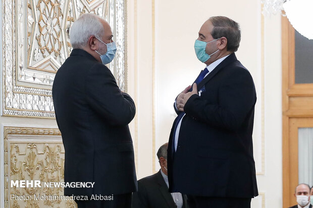 Iran, Syria FMs meeting in Tehran
