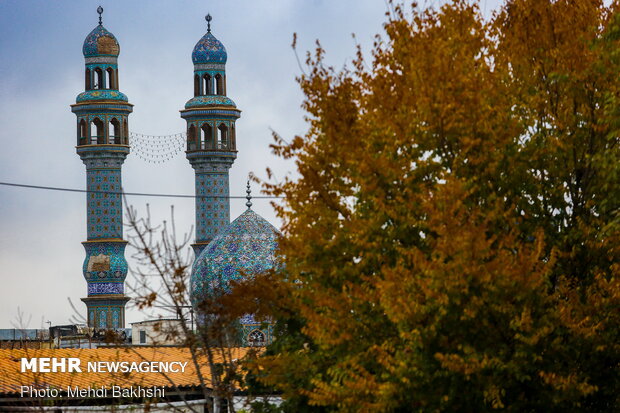 Autumn beauties in Qom
