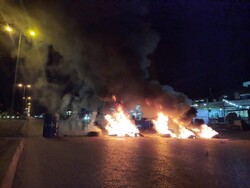 خۆپیشاندانی ناڕەزایەتی لە کەلار ژمارەیەک برینداری لێکەوتەوە