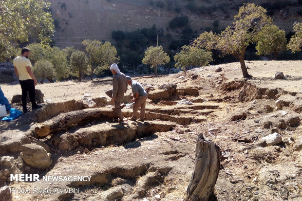 فرونشست زمین در کوهدشت - لرستان