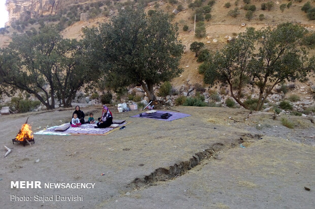 فرونشست زمین در کوهدشت - لرستان