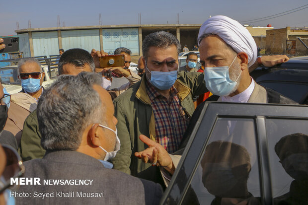 سفر حجت الاسلام حسن درویشیان رئیس سازمان بازرسی کل کشور به آبادان و خرمشهر