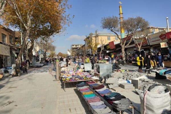 پياده،فردوسي،خيابان،سنگ،هزينه،استاندار،فرش،اعلام،سنندج،پروژه ...