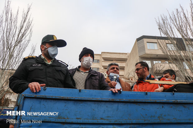 People gather in front of Turkish Consulate in Tabriz 