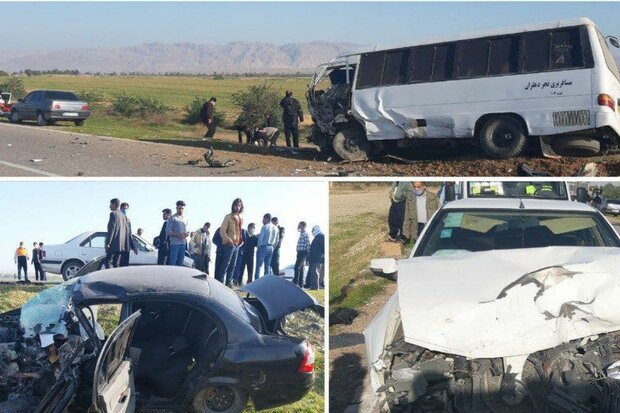 تعداد مصدومان تصادف محور دهلران-اندیمشک به ۸ نفر رسید تعداد مصدومان تصادف محور دهلران-اندیمشک به ۸ نفر رسید