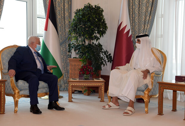 Emir of Qatar supports formation of Palestinian state